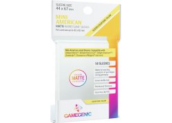 Gamegenic Board Game Sleeves: 44x67mm Matte Mini American - Color Code: Yellow